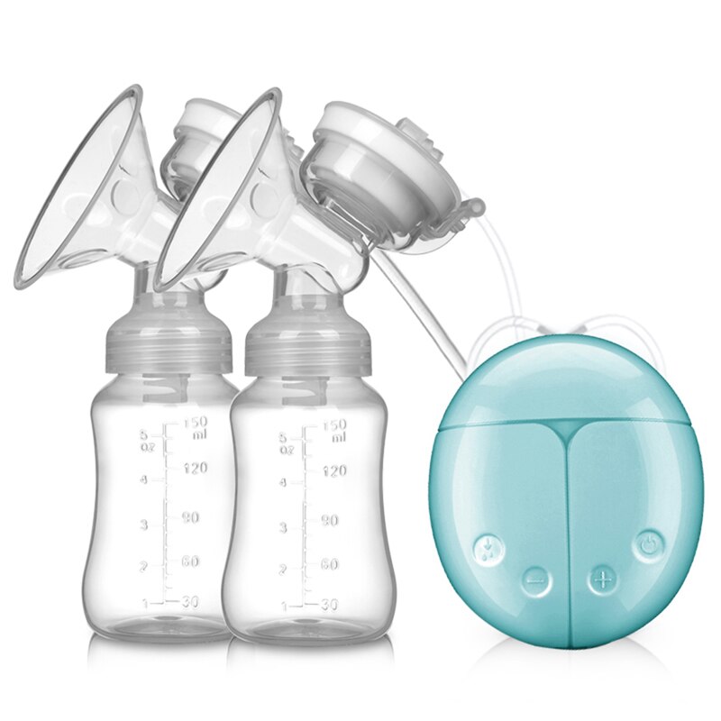 Double Electric Breast Pump with Bottles